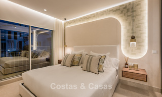 Appartement élégant rénové avec vue sur la mer à vendre dans un complexe de plage exclusif à Los Monteros, Marbella Est 778406 