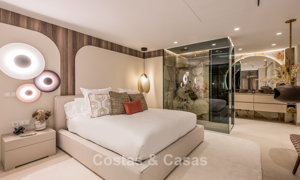 Appartement élégant rénové avec vue sur la mer à vendre dans un complexe de plage exclusif à Los Monteros, Marbella Est 778411