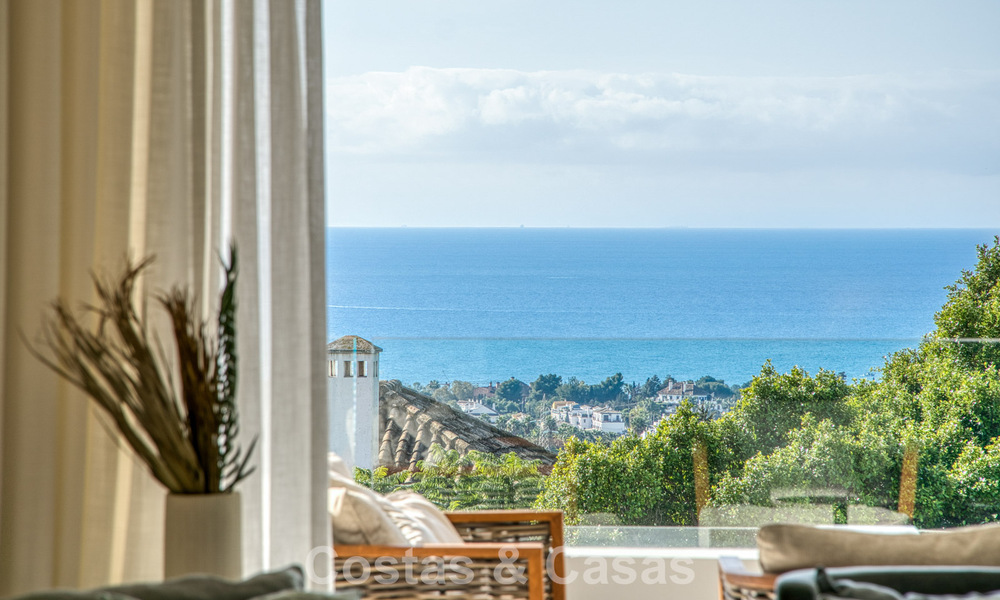 Luxueux appartement en duplex à vendre avec vue sur la mer dans un complexe haut de gamme de Sierra Blanca sur le Golden Mile de Marbella 774573