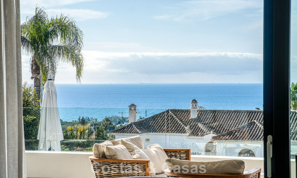 Luxueux appartement en duplex à vendre avec vue sur la mer dans un complexe haut de gamme de Sierra Blanca sur le Golden Mile de Marbella 774574