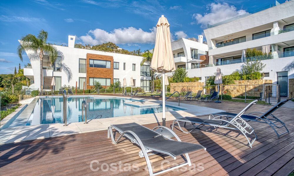 Luxueux appartement en duplex à vendre avec vue sur la mer dans un complexe haut de gamme de Sierra Blanca sur le Golden Mile de Marbella 774588