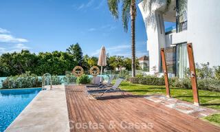 Luxueux appartement en duplex à vendre avec vue sur la mer dans un complexe haut de gamme de Sierra Blanca sur le Golden Mile de Marbella 774591 
