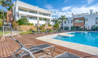 Luxueux appartement en duplex à vendre avec vue sur la mer dans un complexe haut de gamme de Sierra Blanca sur le Golden Mile de Marbella 774593 