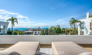Luxueux appartement en duplex à vendre avec vue sur la mer dans un complexe haut de gamme de Sierra Blanca sur le Golden Mile de Marbella 774602 