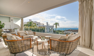 Luxueux appartement en duplex à vendre avec vue sur la mer dans un complexe haut de gamme de Sierra Blanca sur le Golden Mile de Marbella 774607 