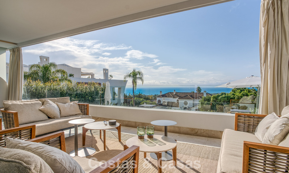 Luxueux appartement en duplex à vendre avec vue sur la mer dans un complexe haut de gamme de Sierra Blanca sur le Golden Mile de Marbella 774608