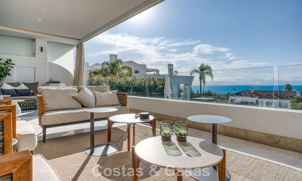 Luxueux appartement en duplex à vendre avec vue sur la mer dans un complexe haut de gamme de Sierra Blanca sur le Golden Mile de Marbella 774609