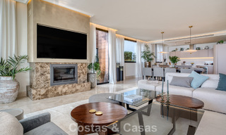 Luxueux appartement en duplex à vendre avec vue sur la mer dans un complexe haut de gamme de Sierra Blanca sur le Golden Mile de Marbella 774614 