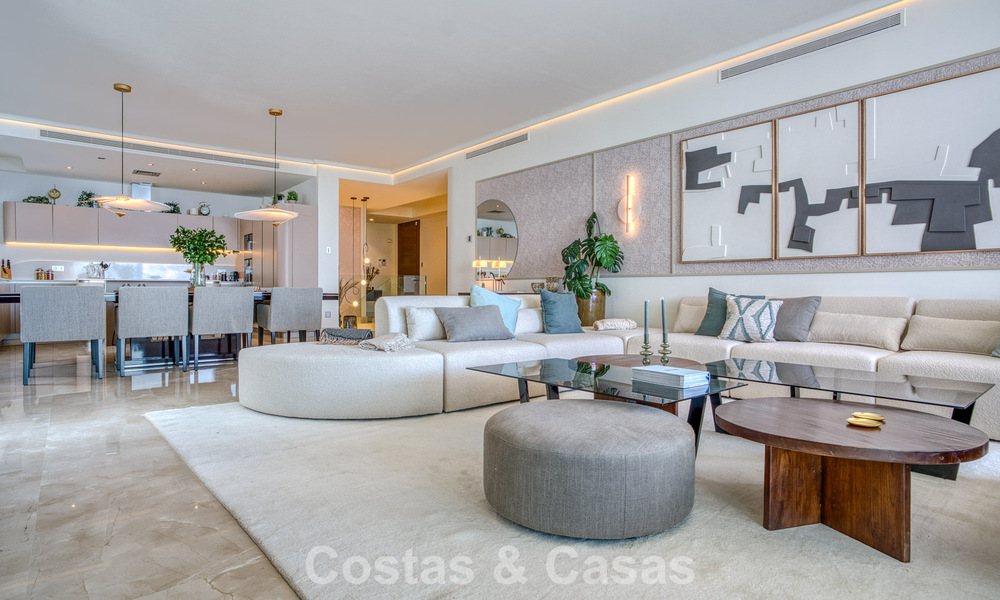 Luxueux appartement en duplex à vendre avec vue sur la mer dans un complexe haut de gamme de Sierra Blanca sur le Golden Mile de Marbella 774615