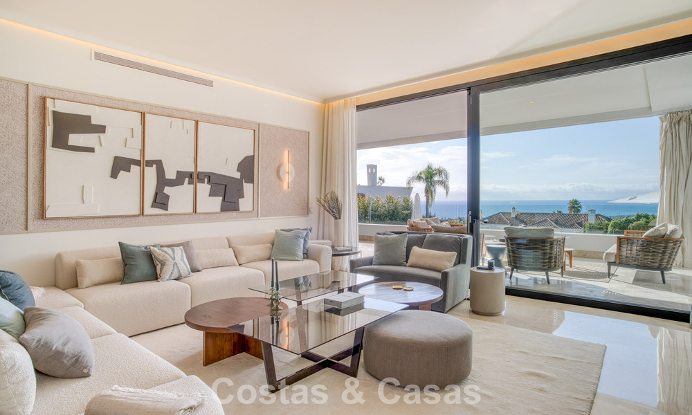 Luxueux appartement en duplex à vendre avec vue sur la mer dans un complexe haut de gamme de Sierra Blanca sur le Golden Mile de Marbella 774618