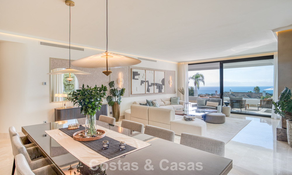 Luxueux appartement en duplex à vendre avec vue sur la mer dans un complexe haut de gamme de Sierra Blanca sur le Golden Mile de Marbella 774624