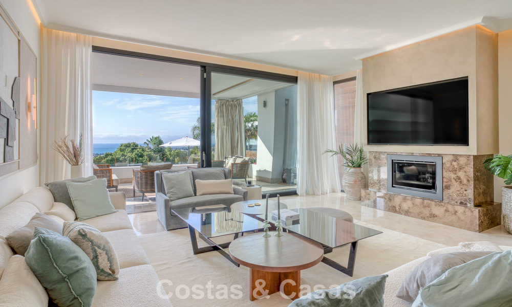 Luxueux appartement en duplex à vendre avec vue sur la mer dans un complexe haut de gamme de Sierra Blanca sur le Golden Mile de Marbella 774627