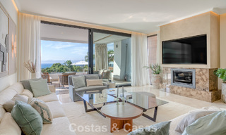 Luxueux appartement en duplex à vendre avec vue sur la mer dans un complexe haut de gamme de Sierra Blanca sur le Golden Mile de Marbella 774627 