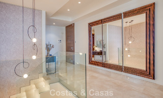 Luxueux appartement en duplex à vendre avec vue sur la mer dans un complexe haut de gamme de Sierra Blanca sur le Golden Mile de Marbella 774628 