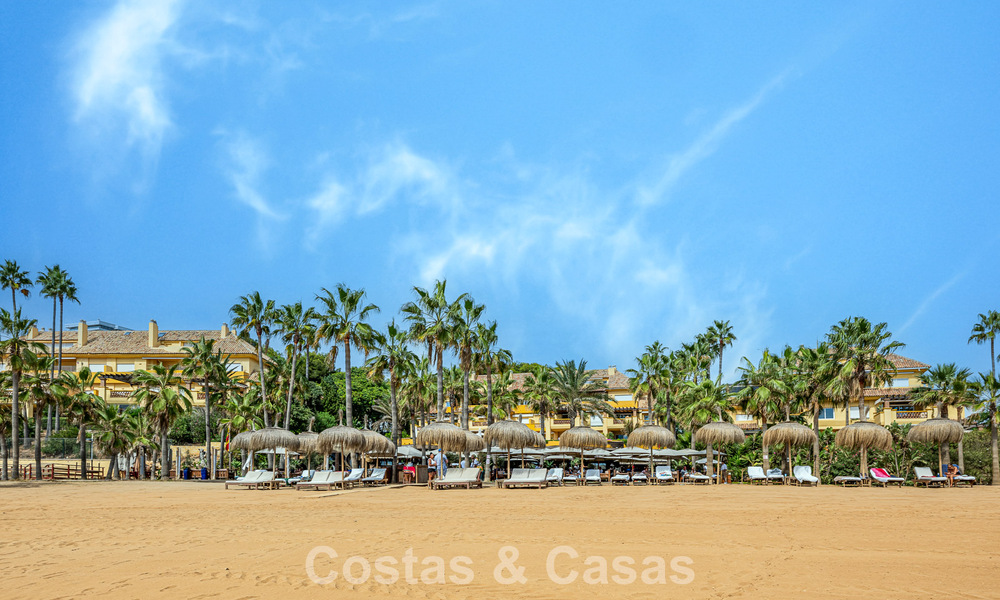 Spacieux appartement de 3 chambres avec vue panoramique sur la mer à vendre dans un complexe de plage à l'est du centre de Marbella 774629