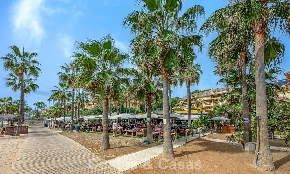 Spacieux appartement de 3 chambres avec vue panoramique sur la mer à vendre dans un complexe de plage à l'est du centre de Marbella 774631