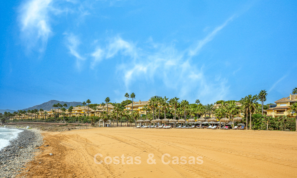 Spacieux appartement de 3 chambres avec vue panoramique sur la mer à vendre dans un complexe de plage à l'est du centre de Marbella 774636