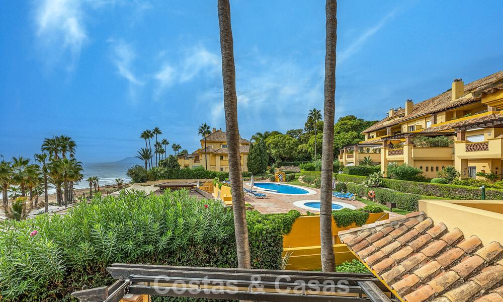Spacieux appartement de 3 chambres avec vue panoramique sur la mer à vendre dans un complexe de plage à l'est du centre de Marbella 774639
