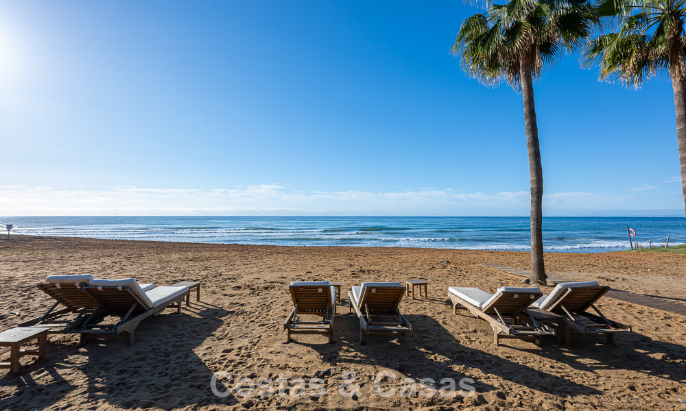 Spacieux appartement de 3 chambres avec vue panoramique sur la mer à vendre dans un complexe de plage à l'est du centre de Marbella 774650