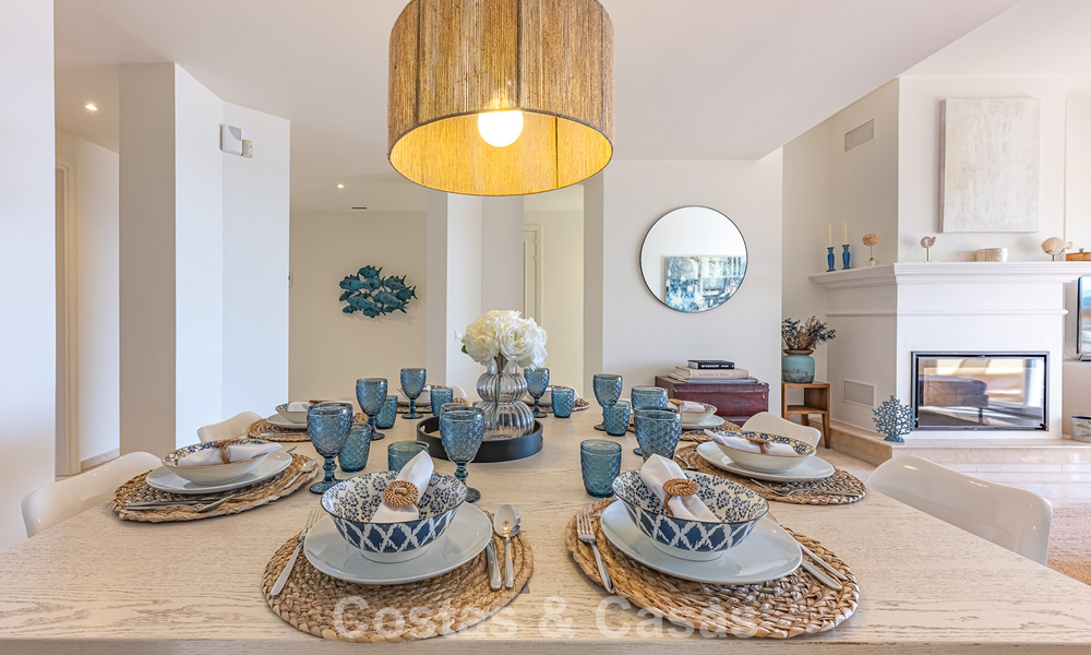 Spacieux appartement de 3 chambres avec vue panoramique sur la mer à vendre dans un complexe de plage à l'est du centre de Marbella 774694