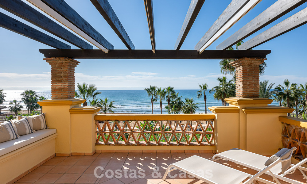 Spacieux appartement de 3 chambres avec vue panoramique sur la mer à vendre dans un complexe de plage à l'est du centre de Marbella 774703
