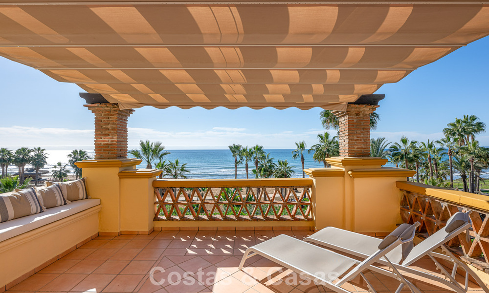 Spacieux appartement de 3 chambres avec vue panoramique sur la mer à vendre dans un complexe de plage à l'est du centre de Marbella 774711