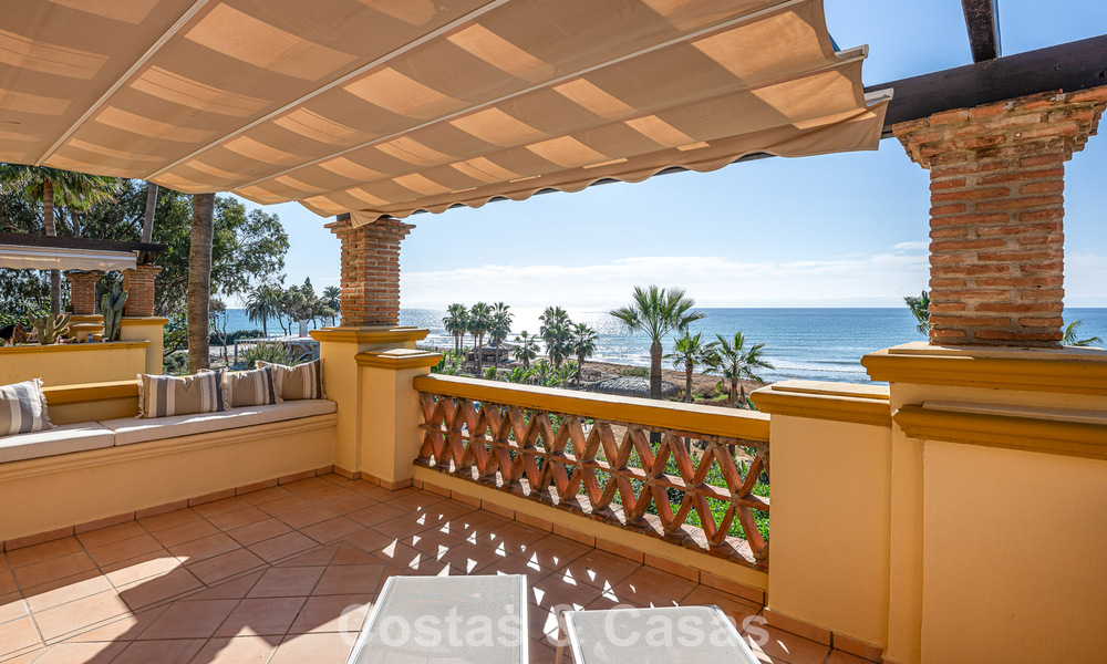 Spacieux appartement de 3 chambres avec vue panoramique sur la mer à vendre dans un complexe de plage à l'est du centre de Marbella 774712