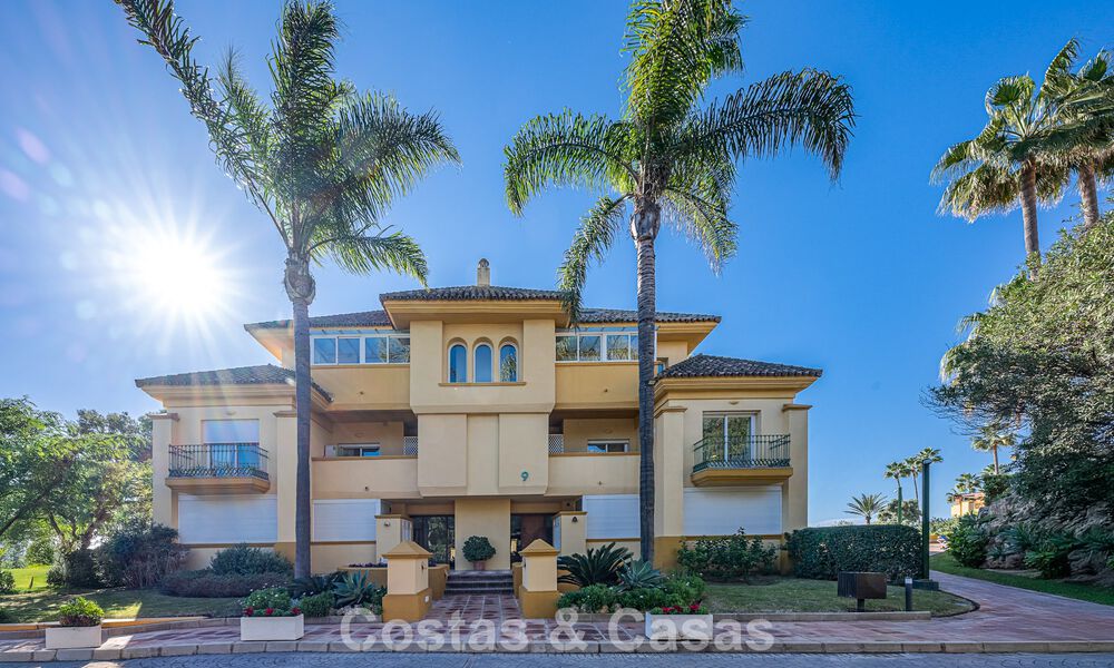 Spacieux appartement de 3 chambres avec vue panoramique sur la mer à vendre dans un complexe de plage à l'est du centre de Marbella 774713