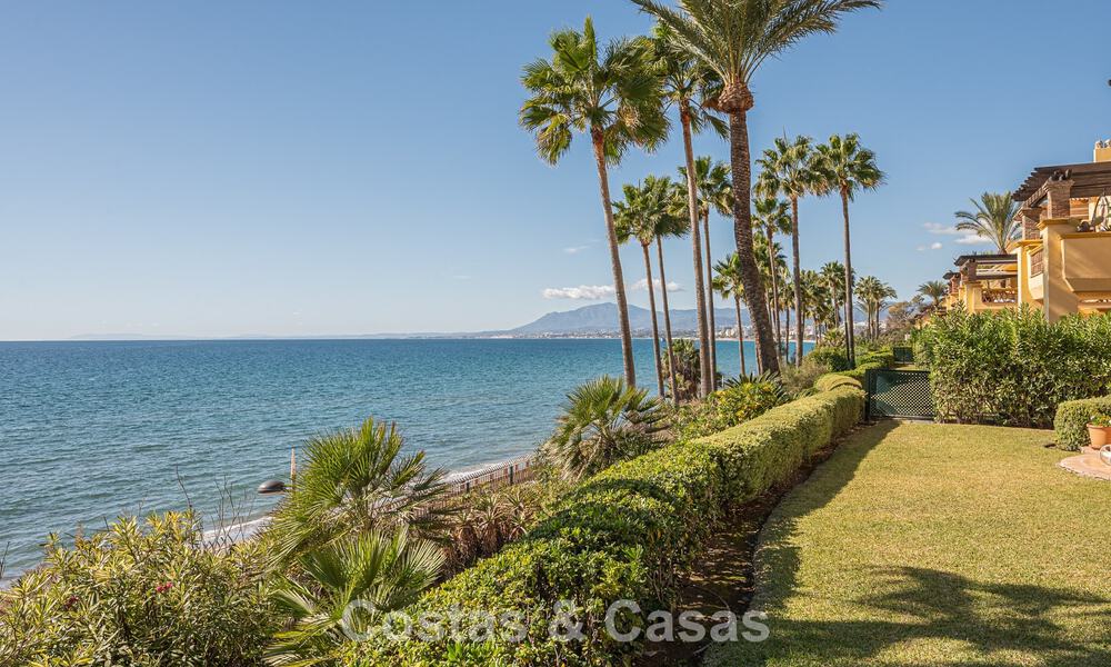 Spacieux appartement de 3 chambres avec vue panoramique sur la mer à vendre dans un complexe de plage à l'est du centre de Marbella 774715