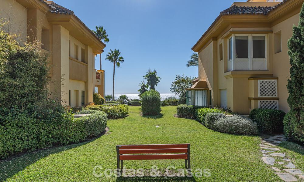 Spacieux appartement de 3 chambres avec vue panoramique sur la mer à vendre dans un complexe de plage à l'est du centre de Marbella 774721