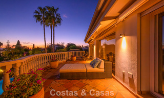 Belle villa de style espagnol avec vue imprenable sur la mer à vendre à Elviria, Marbella Est 774728 