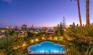 Belle villa de style espagnol avec vue imprenable sur la mer à vendre à Elviria, Marbella Est 774730 