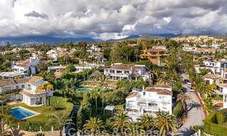 Belle villa de style espagnol avec vue imprenable sur la mer à vendre à Elviria, Marbella Est 774736 