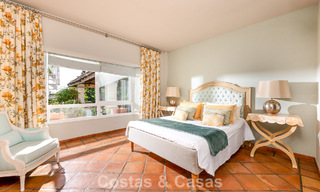 Belle villa de style espagnol avec vue imprenable sur la mer à vendre à Elviria, Marbella Est 774738 