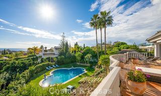 Belle villa de style espagnol avec vue imprenable sur la mer à vendre à Elviria, Marbella Est 774750 