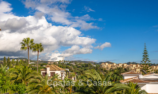 Belle villa de style espagnol avec vue imprenable sur la mer à vendre à Elviria, Marbella Est 774754 