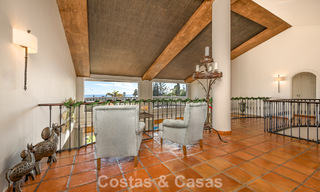Belle villa de style espagnol avec vue imprenable sur la mer à vendre à Elviria, Marbella Est 774757 