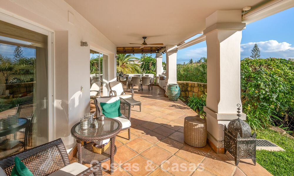 Belle villa de style espagnol avec vue imprenable sur la mer à vendre à Elviria, Marbella Est 774762