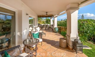 Belle villa de style espagnol avec vue imprenable sur la mer à vendre à Elviria, Marbella Est 774762 