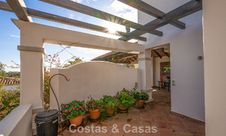 Belle villa de style espagnol avec vue imprenable sur la mer à vendre à Elviria, Marbella Est 774767 