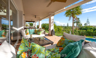 Belle villa de style espagnol avec vue imprenable sur la mer à vendre à Elviria, Marbella Est 774770 