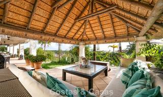 Belle villa de style espagnol avec vue imprenable sur la mer à vendre à Elviria, Marbella Est 774771 