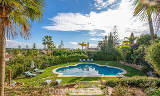 Belle villa de style espagnol avec vue imprenable sur la mer à vendre à Elviria, Marbella Est 774772 