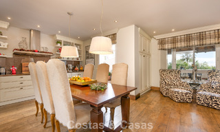 Belle villa de style espagnol avec vue imprenable sur la mer à vendre à Elviria, Marbella Est 774783 