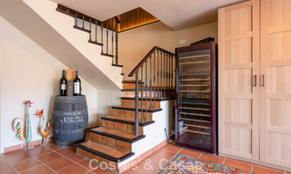 Belle villa de style espagnol avec vue imprenable sur la mer à vendre à Elviria, Marbella Est 774788 