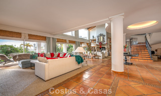 Belle villa de style espagnol avec vue imprenable sur la mer à vendre à Elviria, Marbella Est 774791 