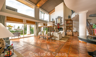 Belle villa de style espagnol avec vue imprenable sur la mer à vendre à Elviria, Marbella Est 774792 