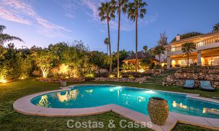 Belle villa de style espagnol avec vue imprenable sur la mer à vendre à Elviria, Marbella Est 774802 