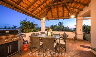Belle villa de style espagnol avec vue imprenable sur la mer à vendre à Elviria, Marbella Est 774807 