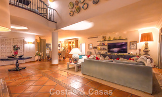 Belle villa de style espagnol avec vue imprenable sur la mer à vendre à Elviria, Marbella Est 774811 